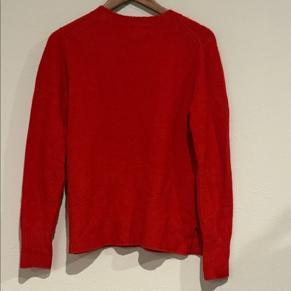 J. Crew Men's Classic Red Crewneck Sweater
